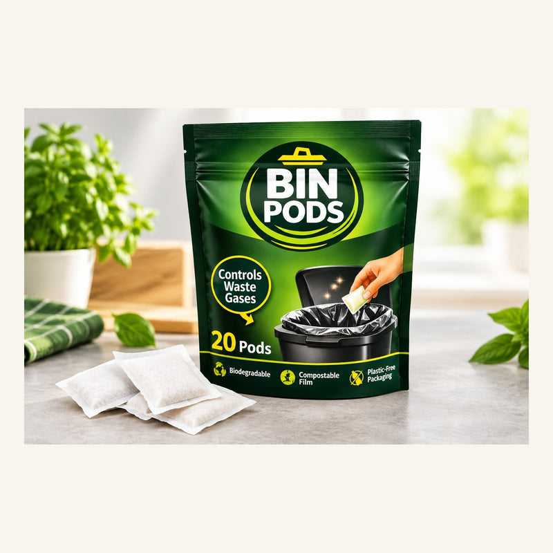 BIN PODS – Food Waste Odour Control (20 Pods)